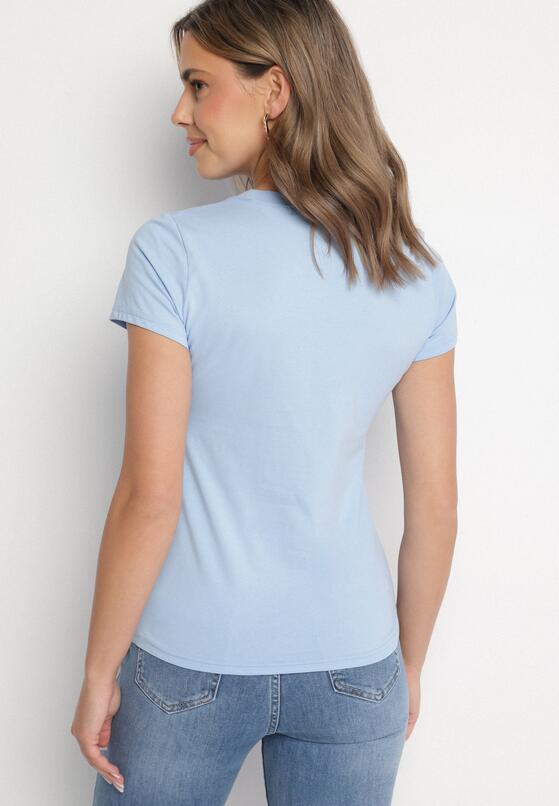 T-shirt Albastru deschis 3