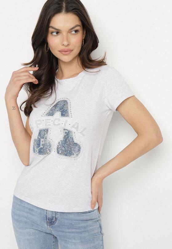 T-shirt Gri deschis 1