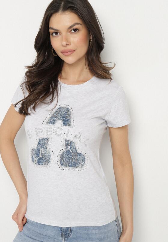 T-shirt Gri deschis 2