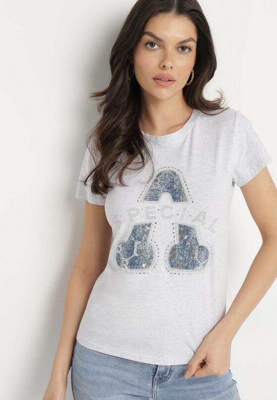 T-shirt Gri deschis 4