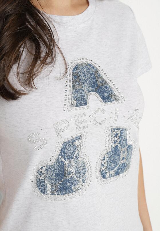 T-shirt Gri deschis 5