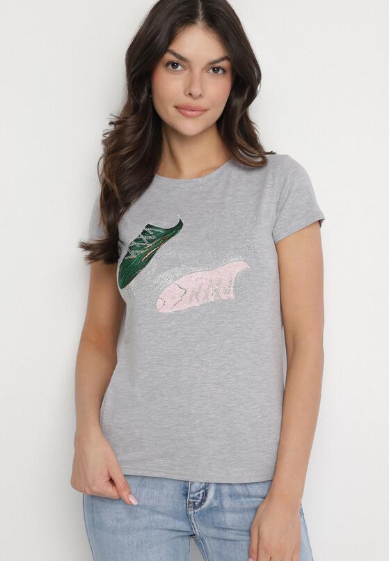 T-shirt Gri închis 1