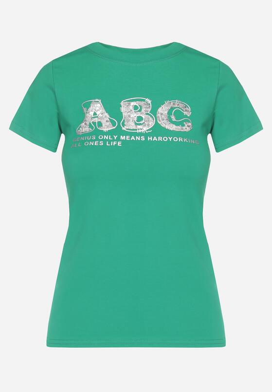 T-shirt Verde închis 6