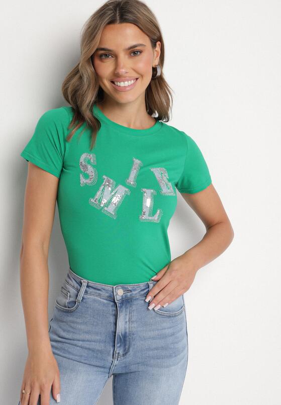 T-shirt Verde închis 2