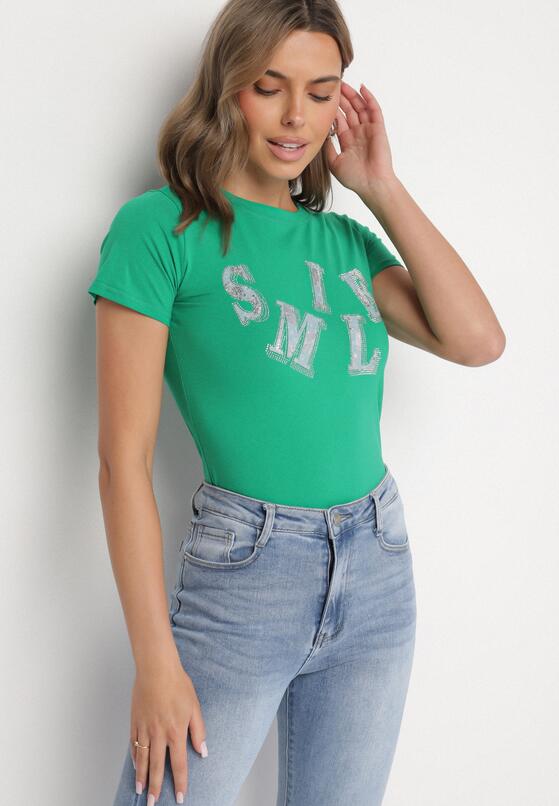 T-shirt Verde închis 4