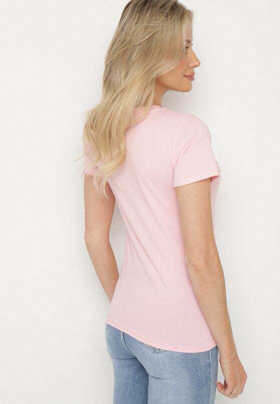 T-shirt Roz deschis 3