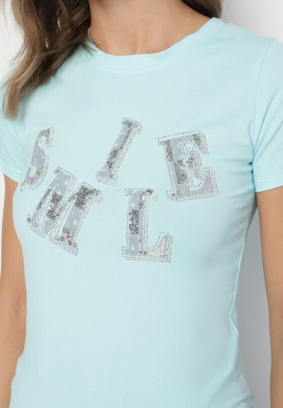 T-shirt Albastru deschis 5