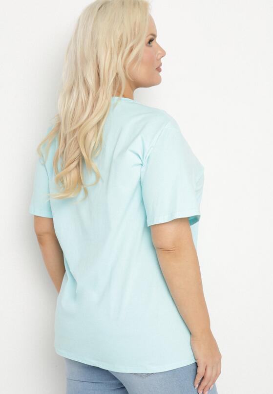 T-shirt Albastru deschis 3