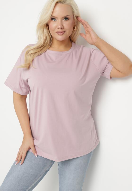 T-shirt Mov deschis 1