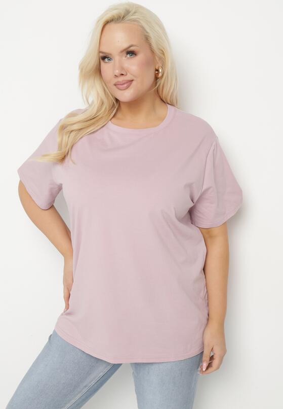 T-shirt Mov deschis 4