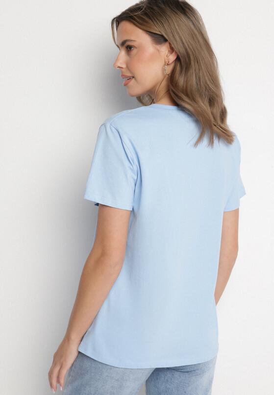 T-shirt Albastru deschis 3