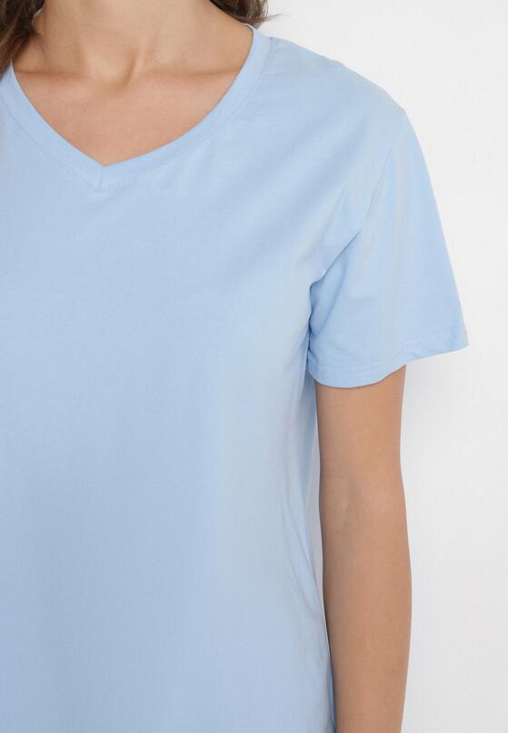 T-shirt Albastru deschis 5