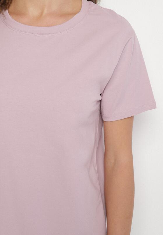T-shirt Mov deschis 5