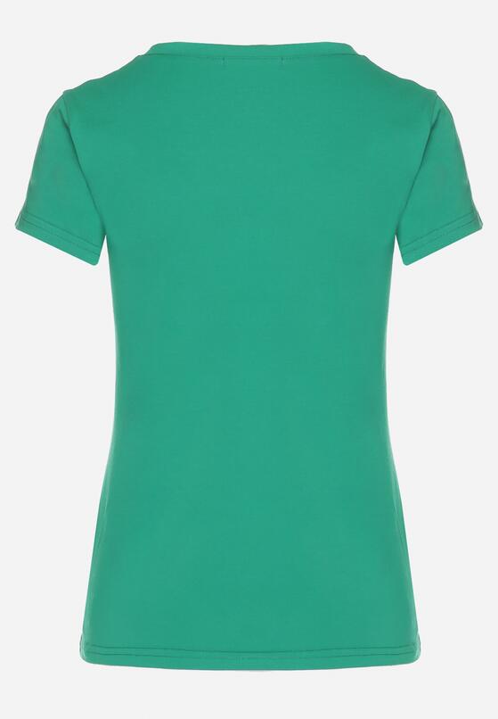 T-shirt Verde închis 7