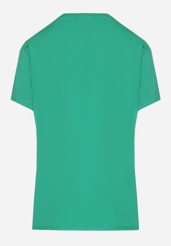 T-shirt Verde închis 7