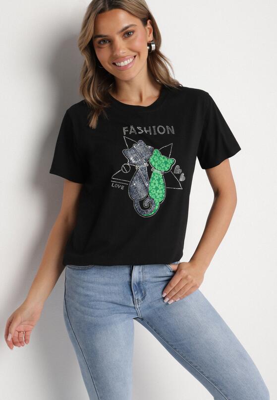 T-shirt Negru 4