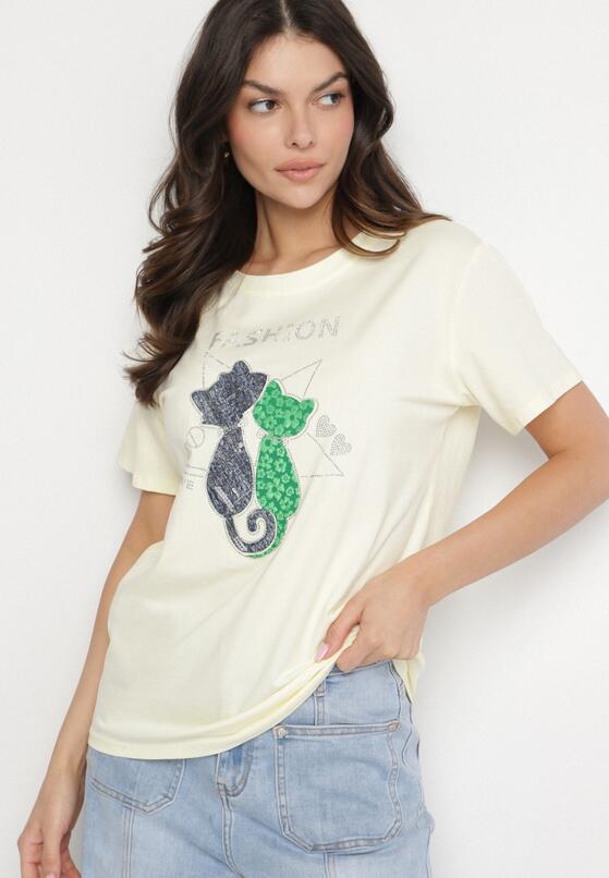 T-shirt Galben 2