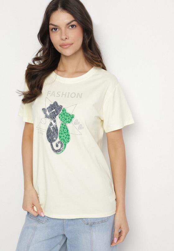 T-shirt Galben 4