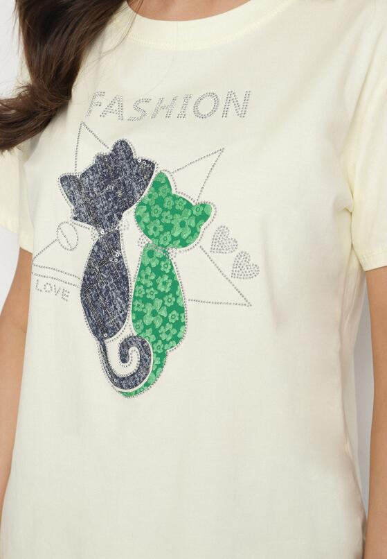 T-shirt Galben 5