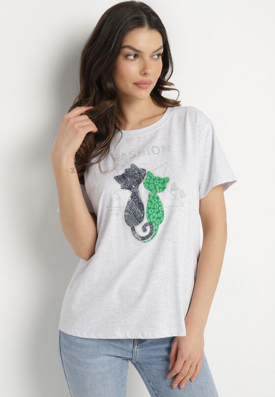 T-shirt Gri deschis 2