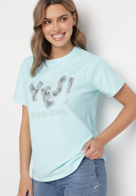 T-shirt Albastru deschis 1