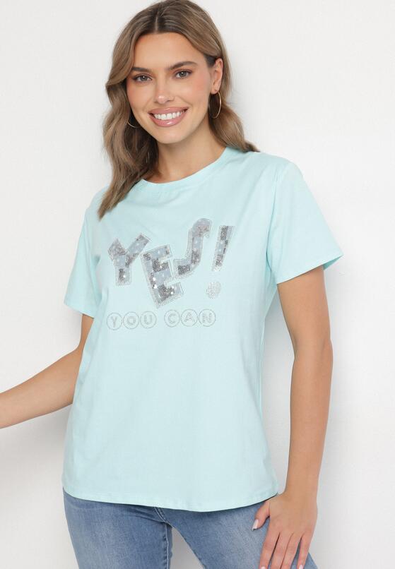 T-shirt Albastru deschis 4
