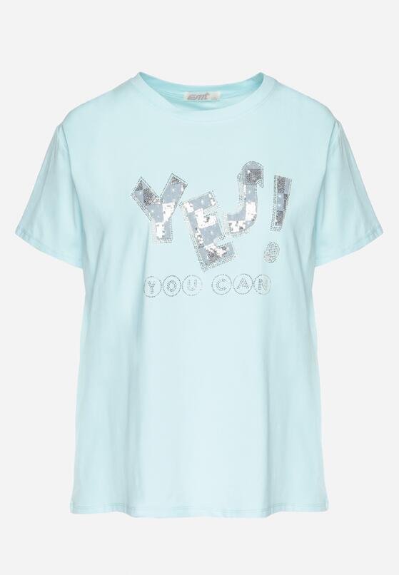 T-shirt Albastru deschis 6
