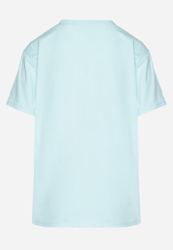 T-shirt Albastru deschis 7