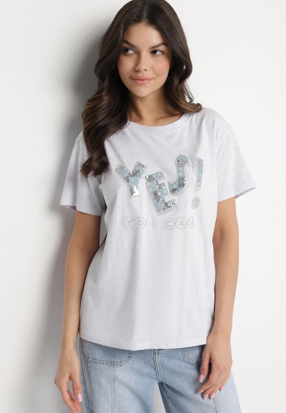 T-shirt Gri deschis 2