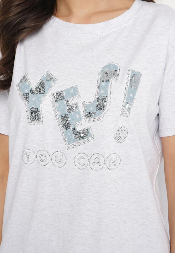 T-shirt Gri deschis 5