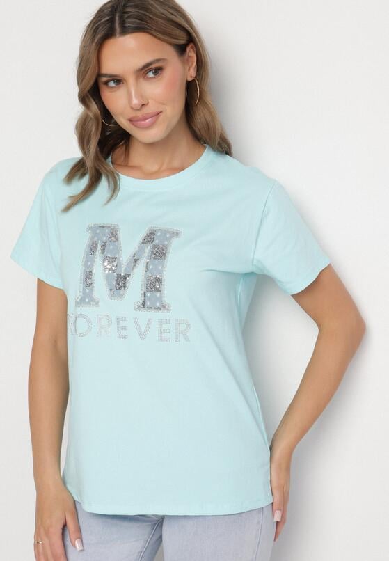 T-shirt Albastru deschis 1