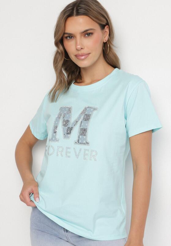 T-shirt Albastru deschis 2