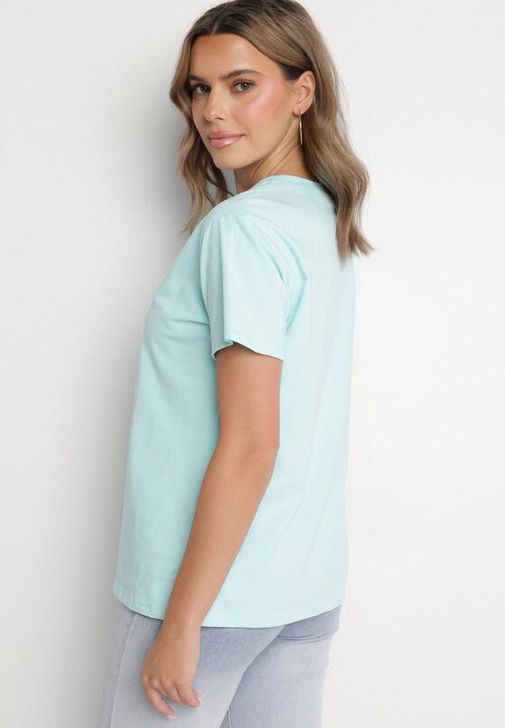 T-shirt Albastru deschis 3