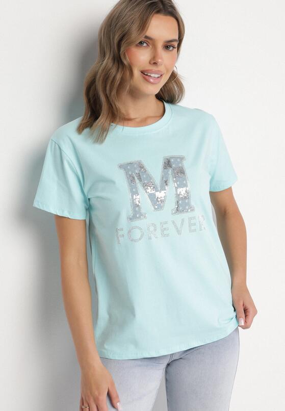 T-shirt Albastru deschis 4