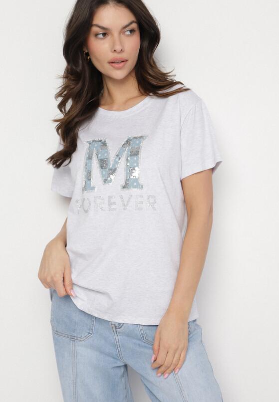 T-shirt Gri deschis 4