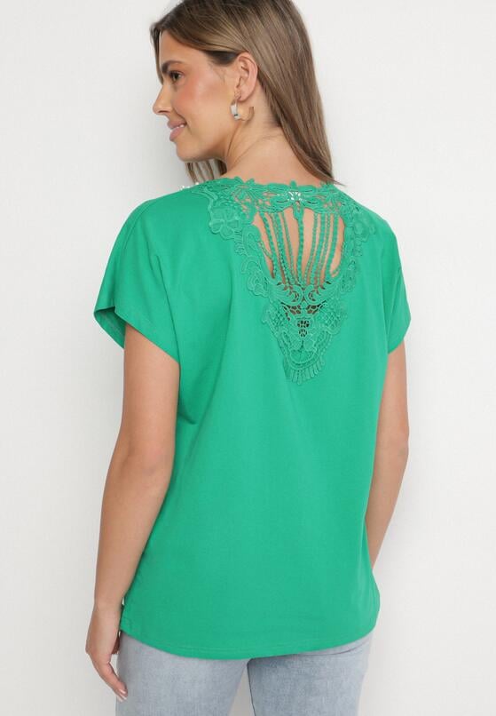 T-shirt Verde închis 3