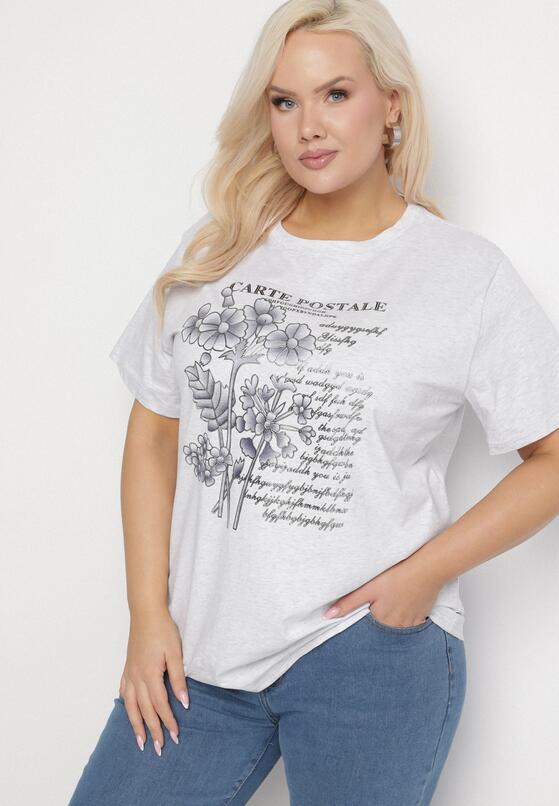 T-shirt Gri deschis 1