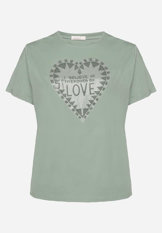 T-shirt Verde deschis 6