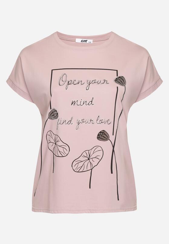 T-shirt Mov deschis 6