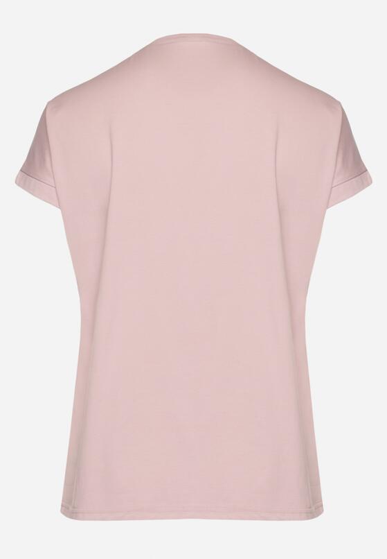 T-shirt Mov deschis 7