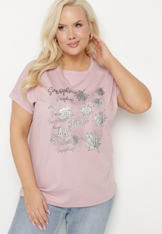 T-shirt Mov deschis 1