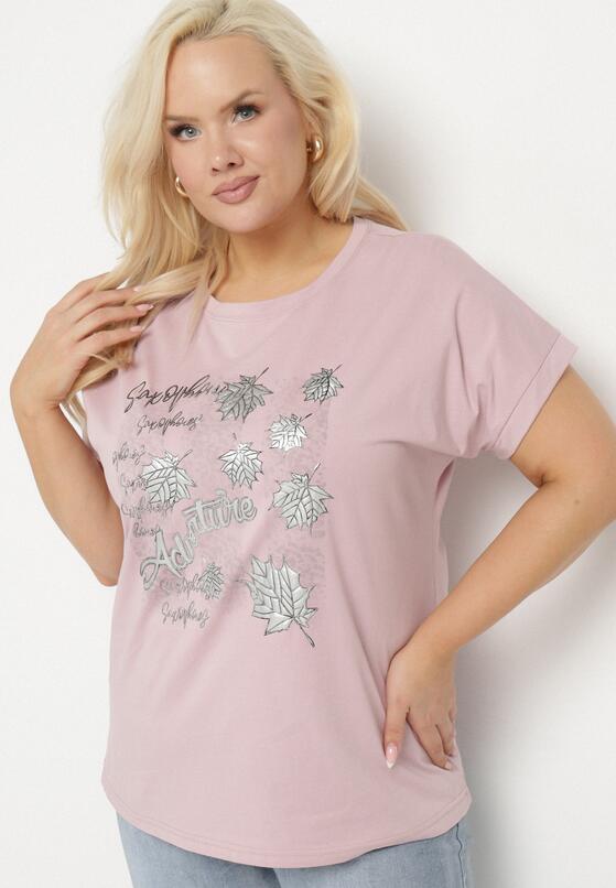 T-shirt Mov deschis 2