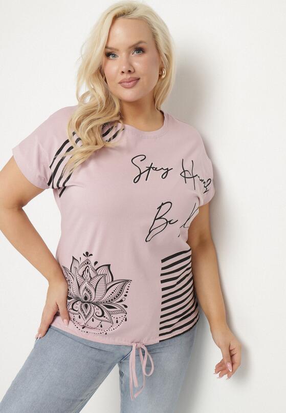 T-shirt Mov deschis 1