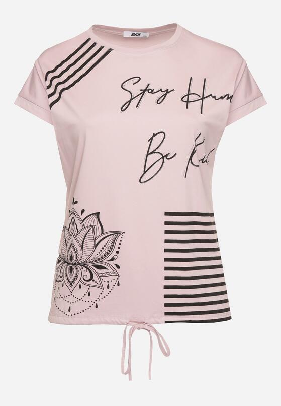 T-shirt Mov deschis 6