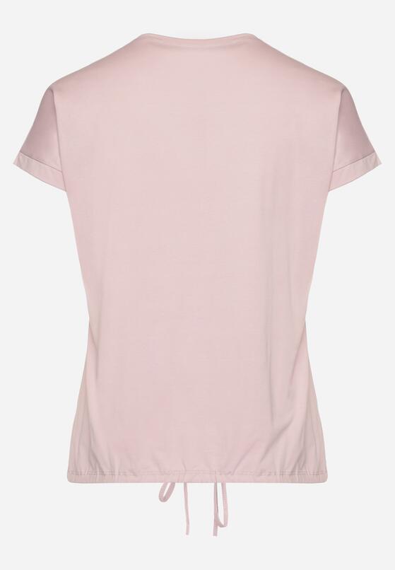 T-shirt Mov deschis 7