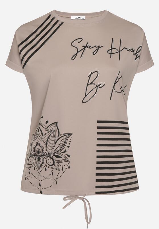 T-shirt Bej închis 6