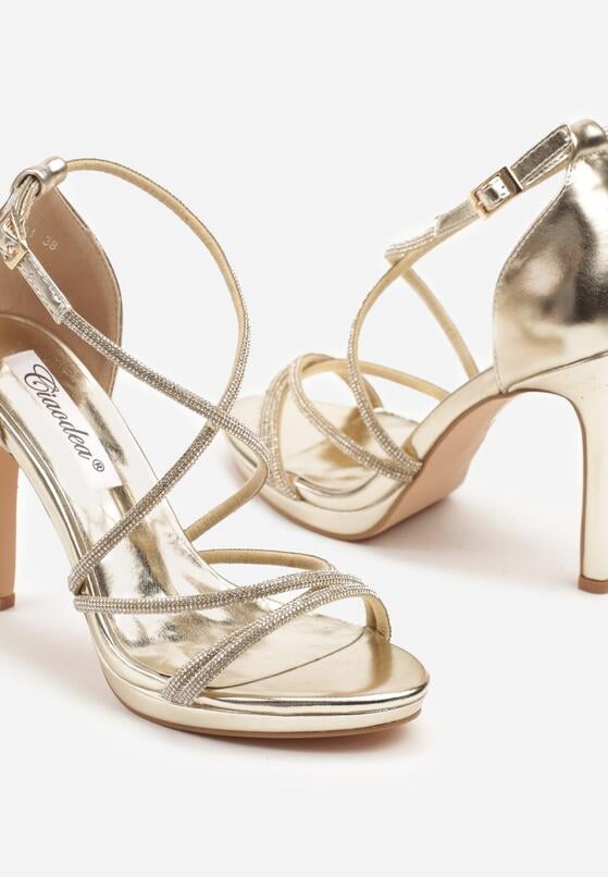 Pantofi stiletto Aurii 6