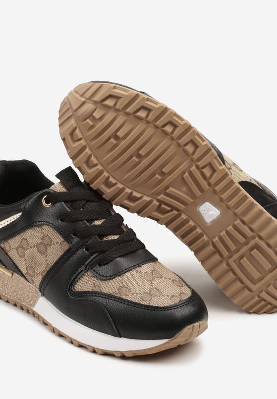 Sneakers Negru cu maro 6