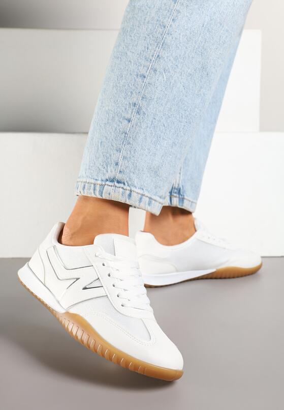Białe Sneakersy w Stylu Kultowych Tenisówek Tultia 1
