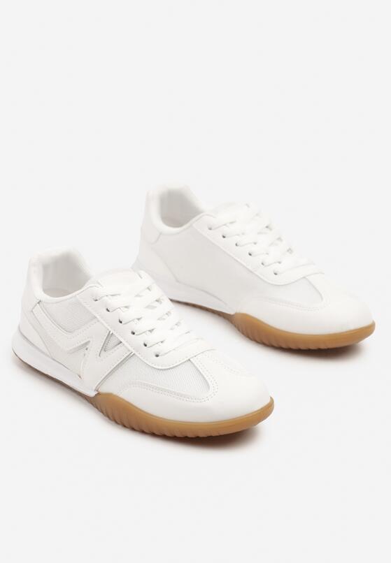 Białe Sneakersy w Stylu Kultowych Tenisówek Tultia 5